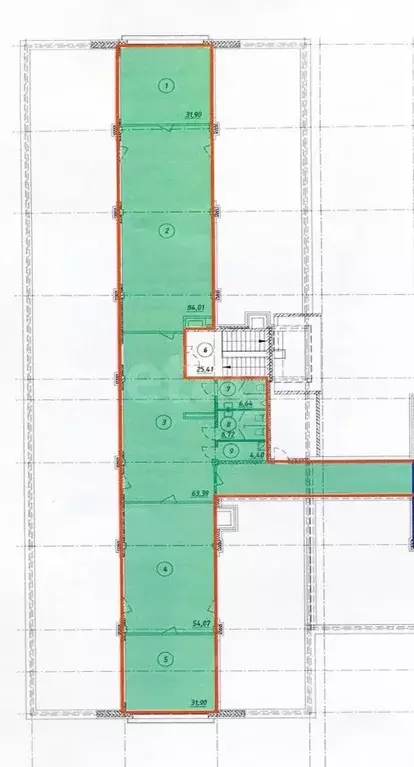 Офис в Сахалинская область, Южно-Сахалинск ул. Зимы, 77 (283 м) - Фото 1