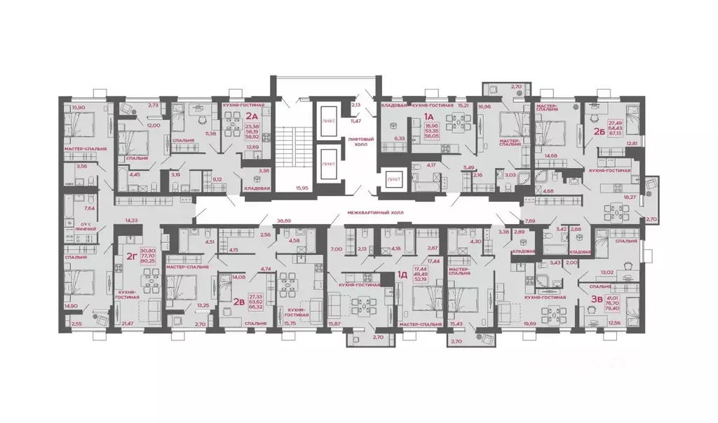 1-к кв. Пензенская область, Пенза Микрорайон Новобережье жилой ... - Фото 2