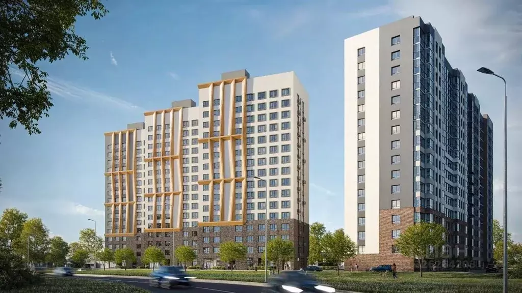 2-к кв. Пермский край, Пермь Уинская ул., 54 (69.08 м) - Фото 2