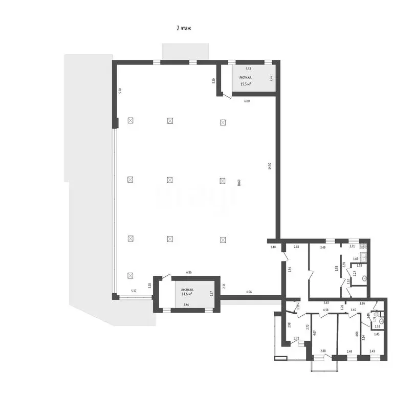 Помещение свободного назначения (911 м) - Фото 2