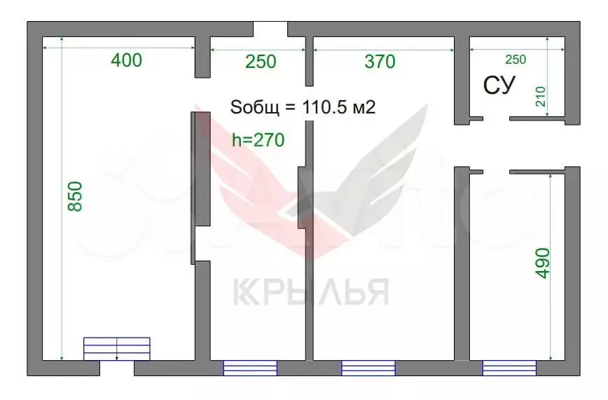 Пассивный доход с коммерческой недвижимостью. Федеральный арендатор - Фото 0