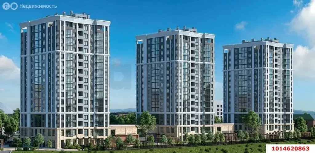 1-комнатная квартира: Майкоп, улица Гагарина, 3 (42.9 м) - Фото 1
