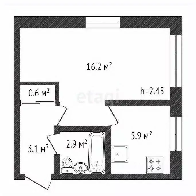 Студия Амурская область, Благовещенский район, с. Чигири Центральная ... - Фото 2