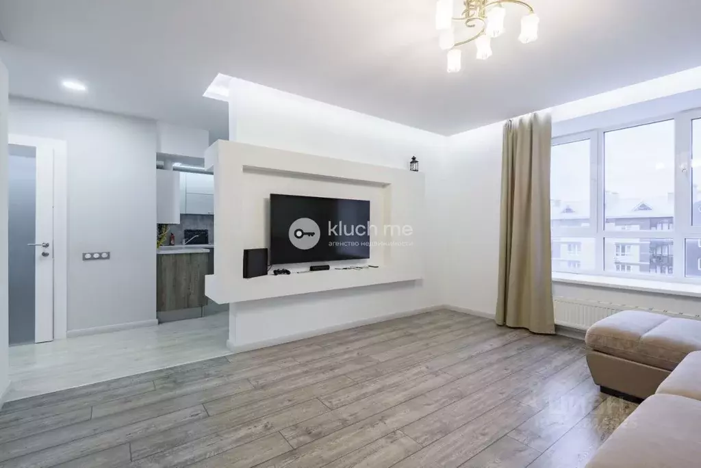 1-к кв. Татарстан, Казань ул. 2-я Старо-Аракчинская, 41В (44.4 м) - Фото 2