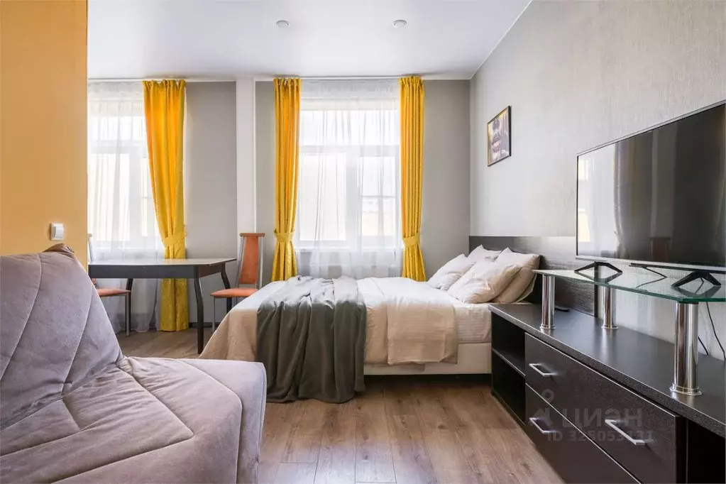 Студия Санкт-Петербург Киевская ул., 24/22Б (25.0 м) - Фото 1