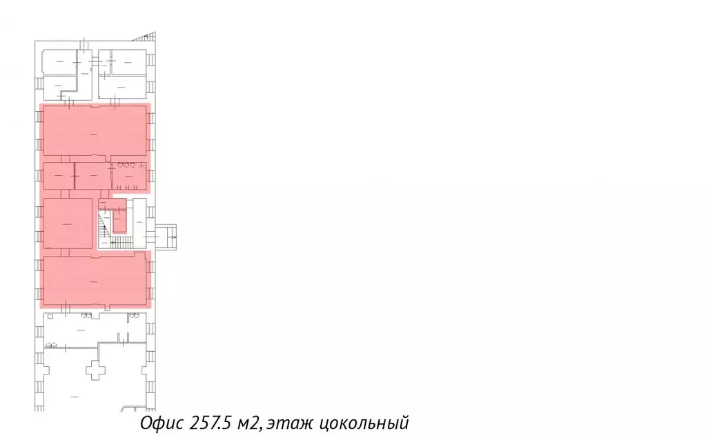 Офис в Санкт-Петербург наб. Реки Фонтанки, 166 (258 м) - Фото 2