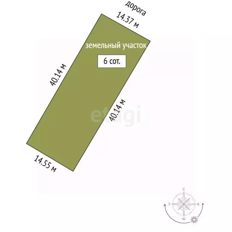 Участок в Крым, Ленинский район, Мысовское с/пос, Нептун ... - Фото 2