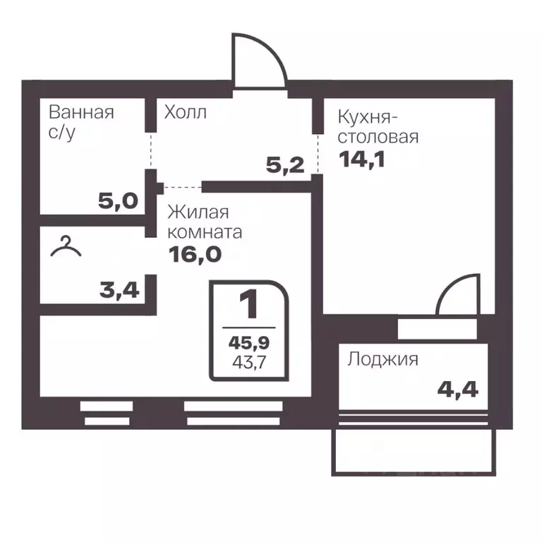 1-к кв. Челябинская область, Магнитогорск Голос Притяжение жилой ... - Фото 1