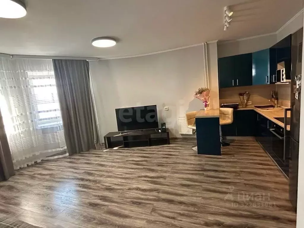 Студия Тюменская область, Тюмень Войновка мкр, ул. Энергостроителей, ... - Фото 2