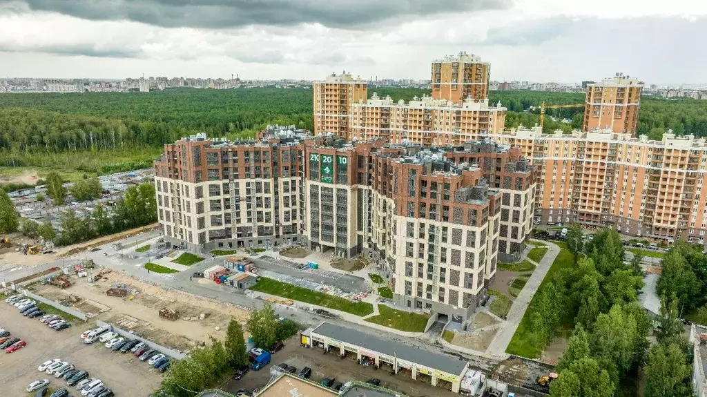 2-к кв. Санкт-Петербург Лиственная ул., 20к2 (74.4 м) - Фото 1
