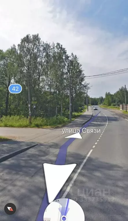 Участок в Санкт-Петербург, Санкт-Петербург, Ломоносов ул. Связи, 40/2 ... - Фото 1