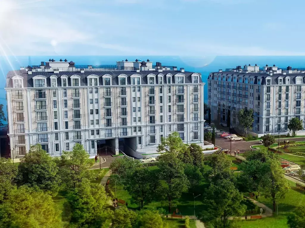 Апартаменты-студия, 27,7 м, 6/7 эт. - Фото 0