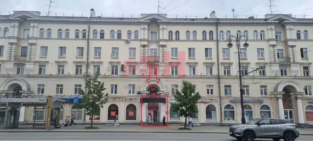 Торговая площадь в Свердловская область, Екатеринбург ул. Свердлова, ... - Фото 1