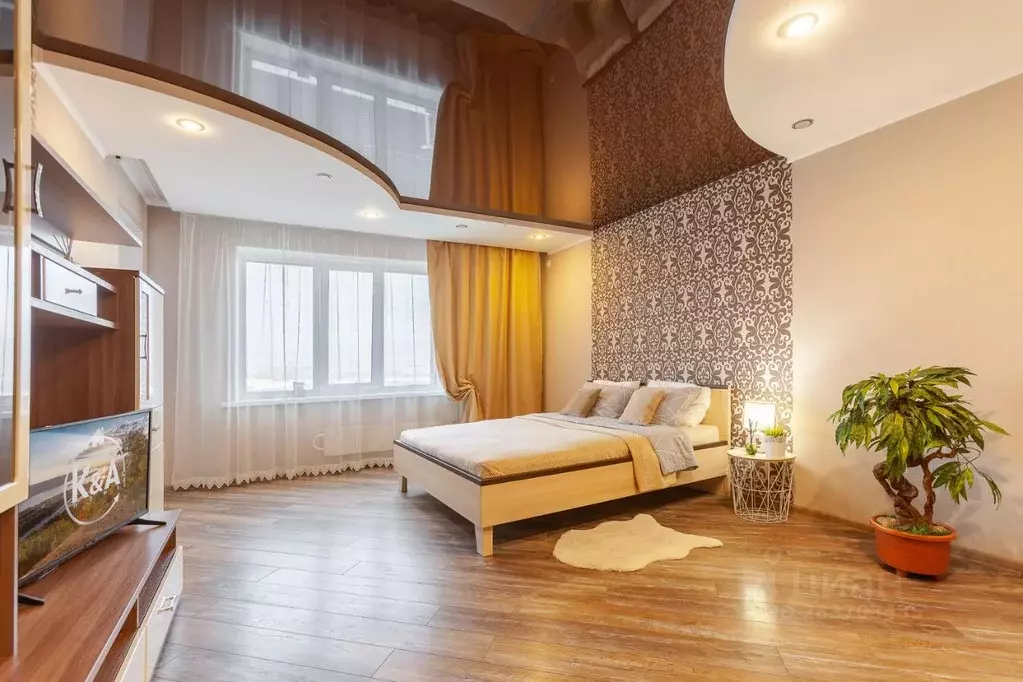 1-к кв. Самарская область, Самара пос. Мехзавод, 1-й кв-л, 31 (48.0 м) - Фото 1