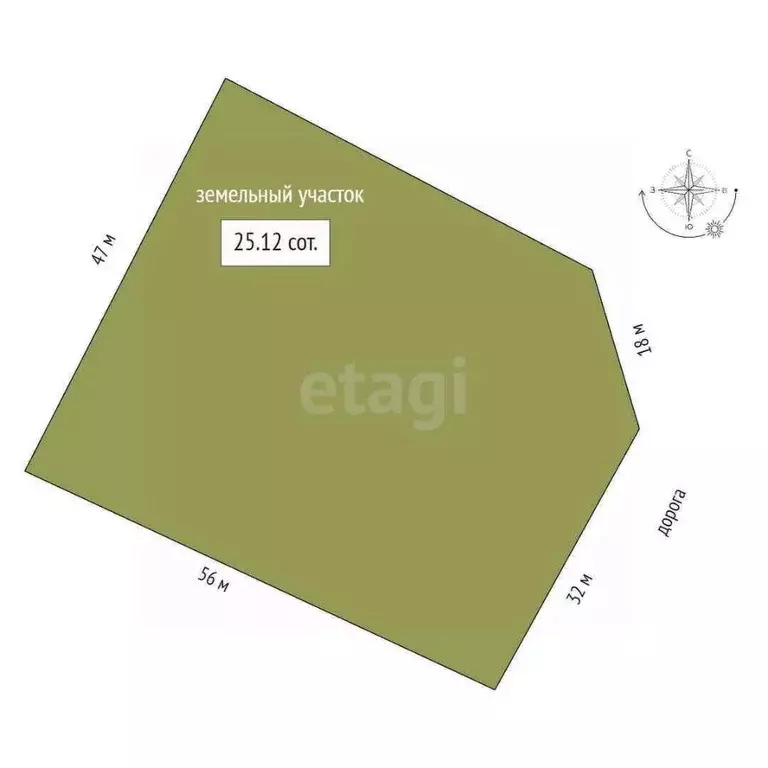 Участок в Калужская область, Малоярославецкий муниципальный округ, ... - Фото 2