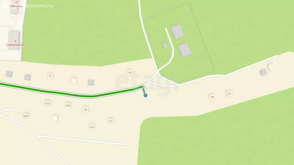 Участок в Долинск, Комсомольская улица (15 м) - Фото 1