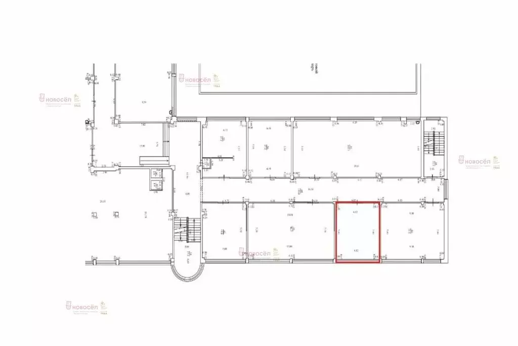 Офис (48.9 м) - Фото 1