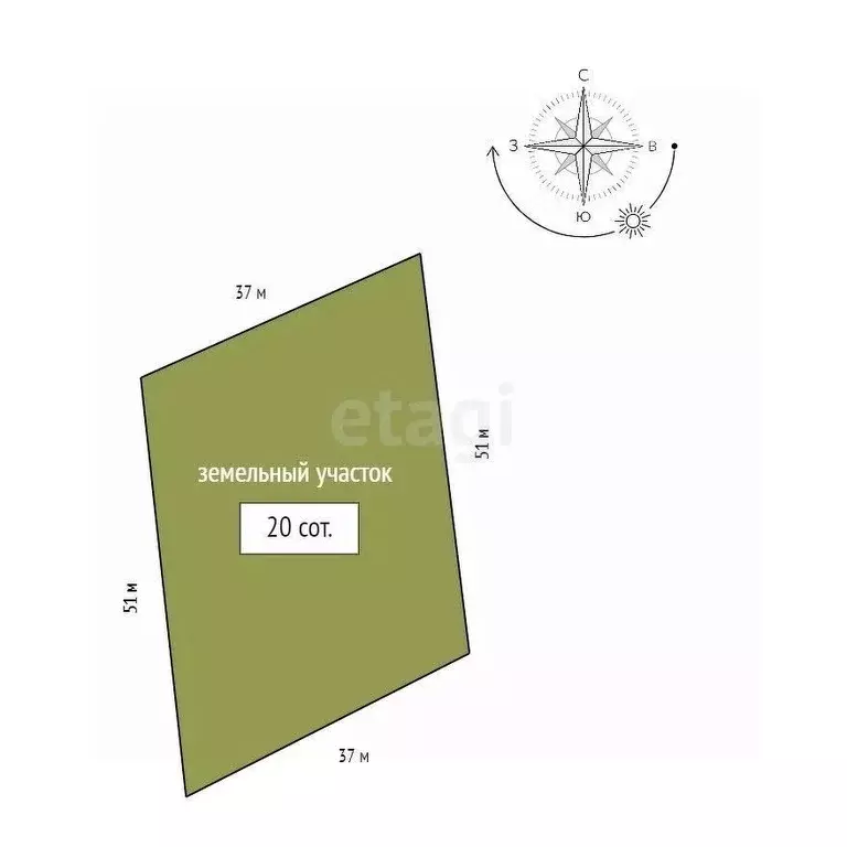 Участок в Красноярский край, Красноярск городской округ, пос. Минино  ... - Фото 2