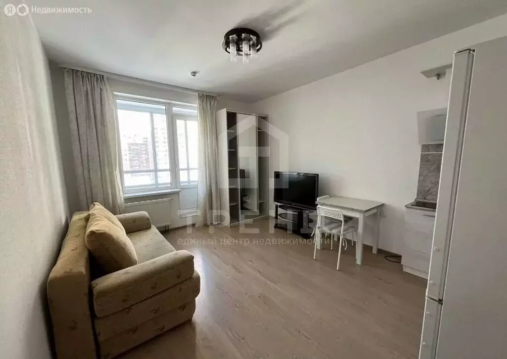 Квартира-студия: Кудрово, Столичная улица, 6к3 (24.6 м) - Фото 1