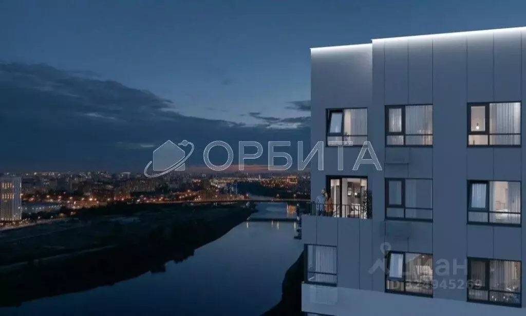 1-к кв. Тюменская область, Тюмень ул. Евгения Войнова, 3 (38.7 м) - Фото 2