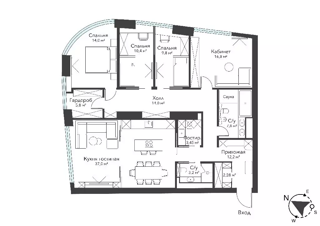 Продается 5-комнатная квартира - Фото 2