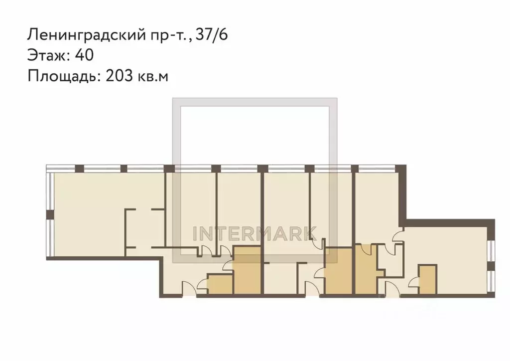 5-к кв. Москва Ленинградский просп., 37/6 (203.0 м) - Фото 2