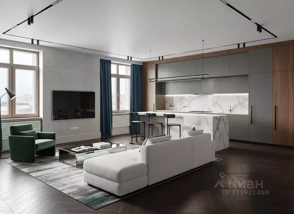 2-к кв. Санкт-Петербург Петровский просп., 2с2 (80.0 м) - Фото 1