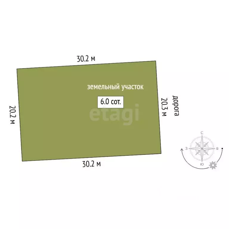 Участок в Тюменская область, Нижнетавдинский муниципальный округ, ... - Фото 1