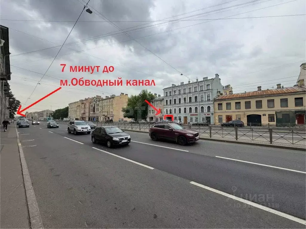 Помещение свободного назначения в Санкт-Петербург Лиговский просп., ... - Фото 0