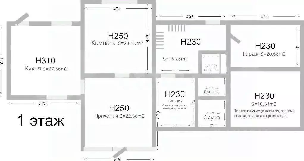 Дом в Вологодская область, д. Нагорское 9 (245 м) - Фото 1