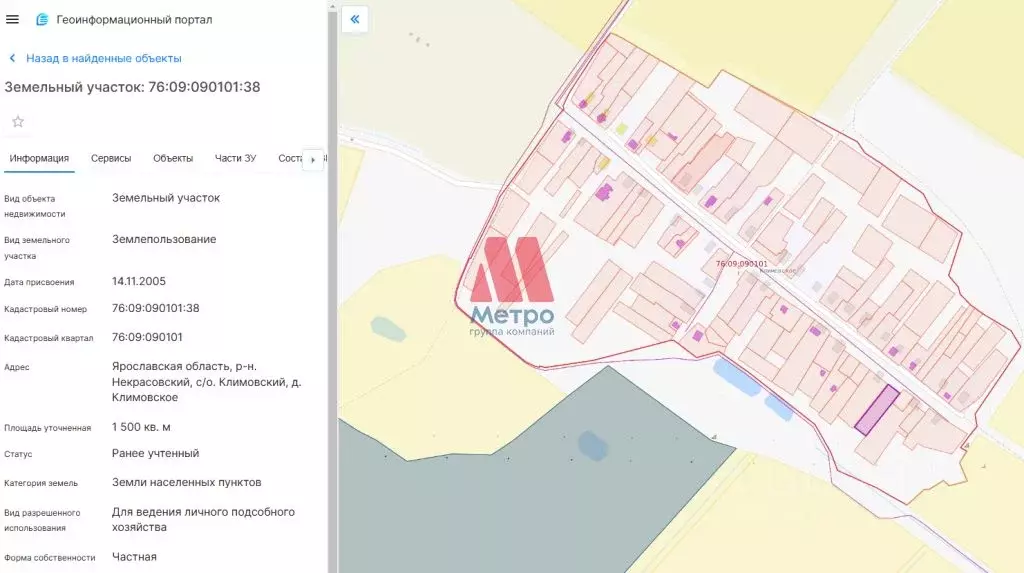 Участок в Ярославская область, Некрасовский муниципальный округ, д. ... - Фото 1