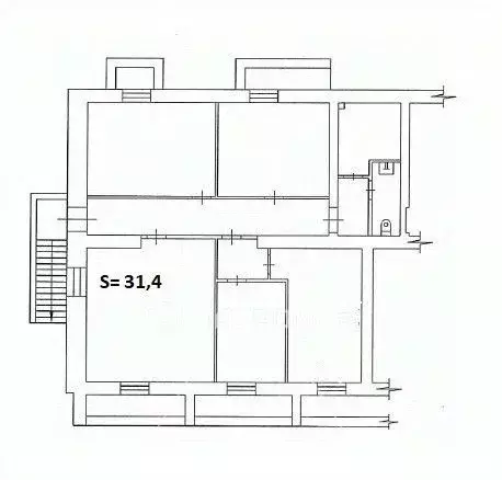 Офис в Новосибирская область, Новосибирск Выборная ул., 115/2 (31 м) - Фото 2