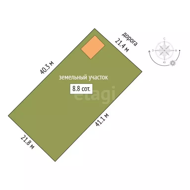 Участок в Медведевский район, Куярское сельское поселение, СНТ ... - Фото 1