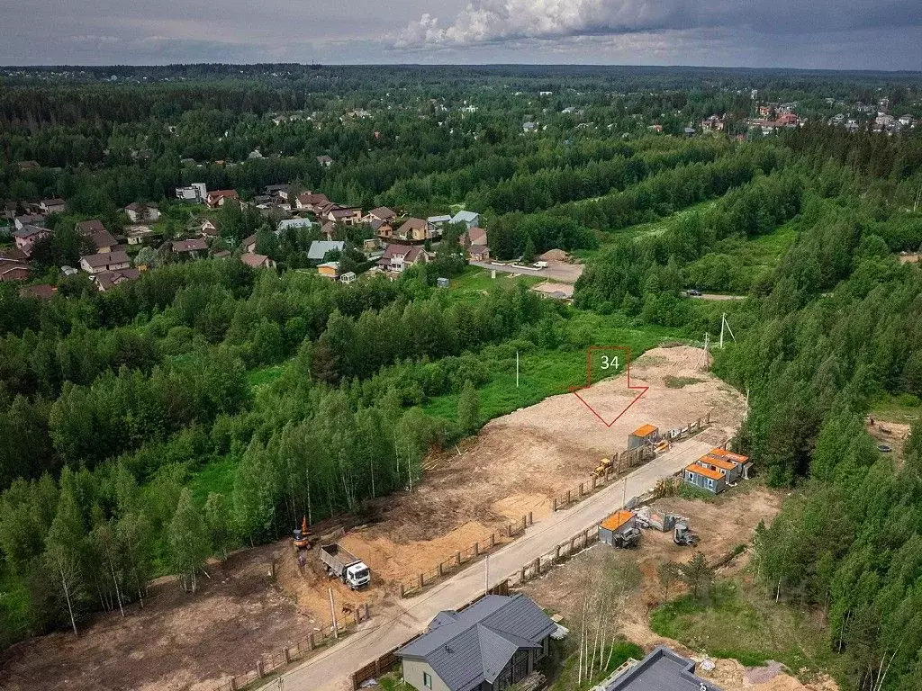 Участок в Ленинградская область, Всеволожский район, Агалатовское ... - Фото 0