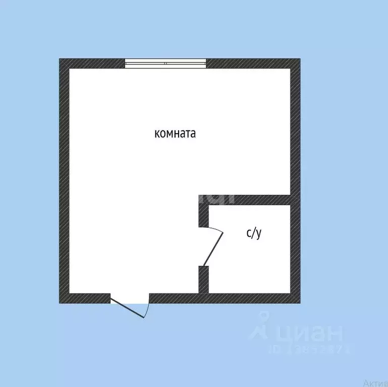 Студия Приморский край, Артем ул. Фрунзе, 54 (16.7 м) - Фото 1