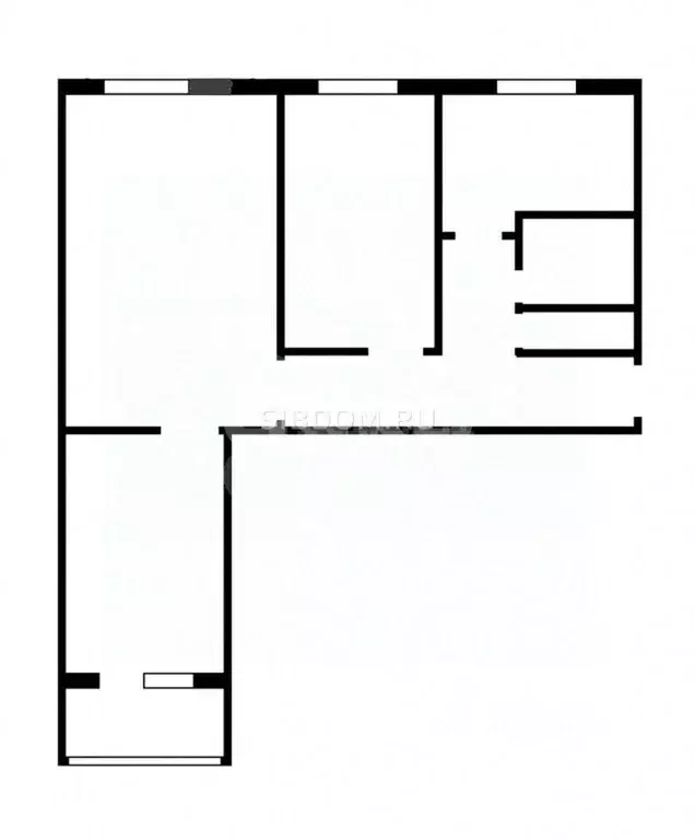 3-к кв. Крым, Симферополь ул. Киевская, 126 (61.0 м) - Фото 2