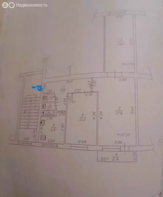3-комнатная квартира: Анапа, Крымская улица, 177 (60 м) - Фото 0