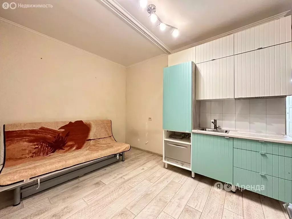 Квартира-студия: Кудрово, Европейский проспект, 21к2 (32 м) - Фото 0