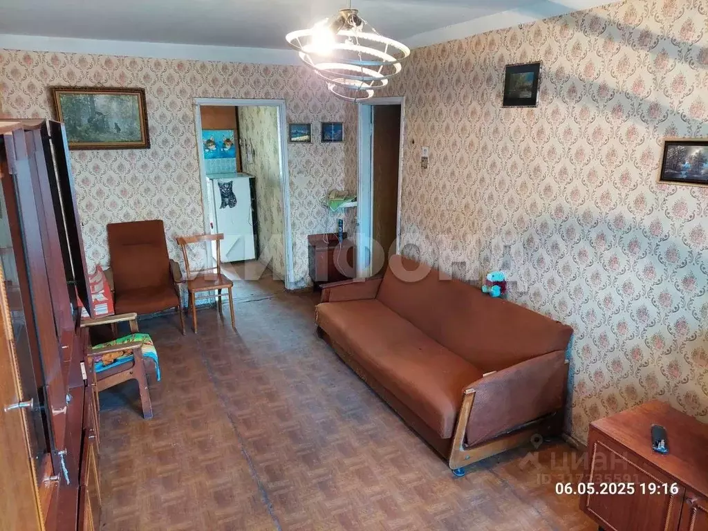 2-к кв. Кемеровская область, Кемерово Октябрьский просп., 77 (43.4 м) - Фото 1