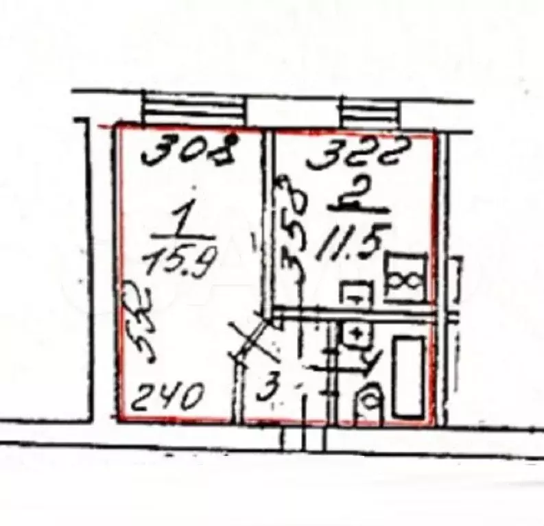 1-к. квартира, 34,2 м, 4/9 эт. - Фото 0