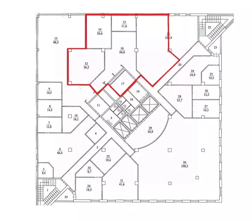 Офис в Московская область, Химки ул. Панфилова, 19с1 (196 м) - Фото 1