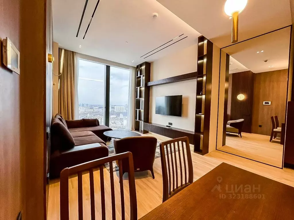 2-к кв. Москва 1-й Красногвардейский проезд, 22с1 (60.0 м) - Фото 1