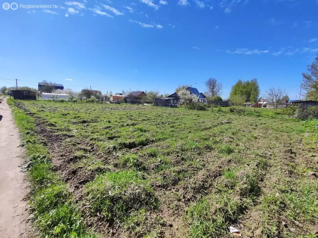 Участок в деревня Родина, Юбилейная улица (10 м) - Фото 0