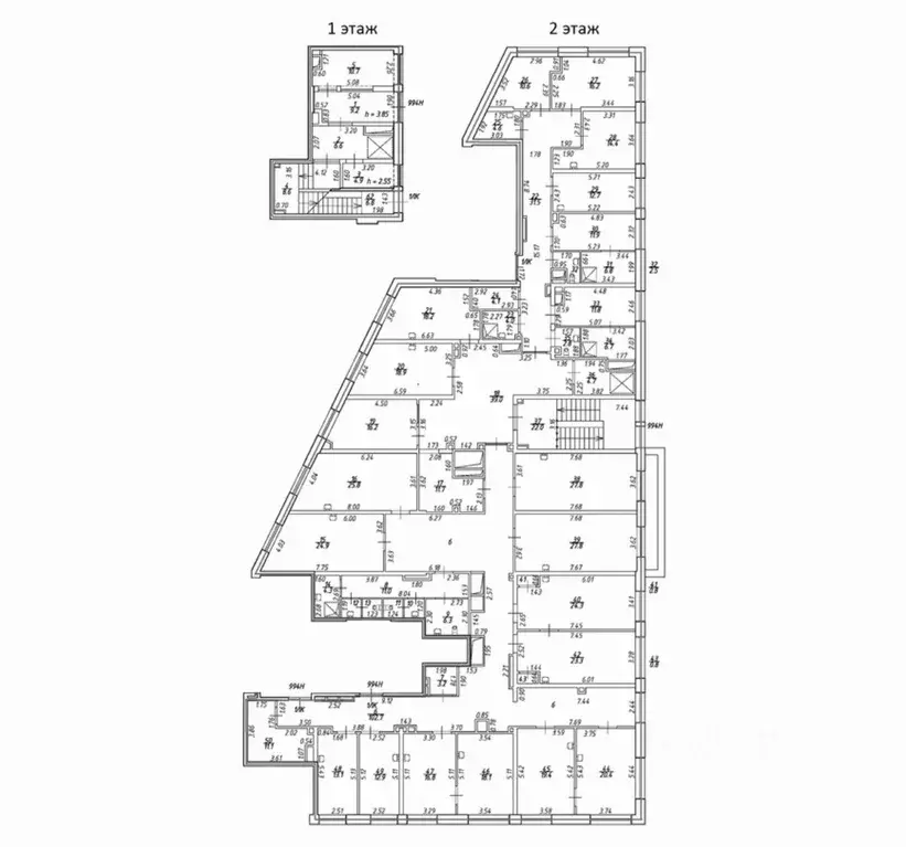 Помещение свободного назначения в Санкт-Петербург Витебский просп., ... - Фото 1