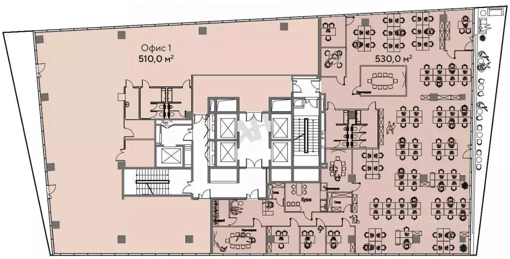 Офис в Москва ул. Обручева, 23С1 (510 м) - Фото 1