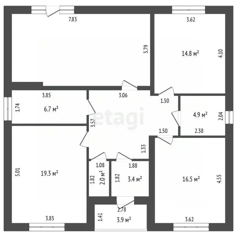 Дом в Ростовская область, Аксайский район, Рассветовское с/пос, пос. ... - Фото 1