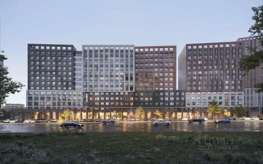2-к. квартира, 38,5 м, 18/21 эт. - Фото 1