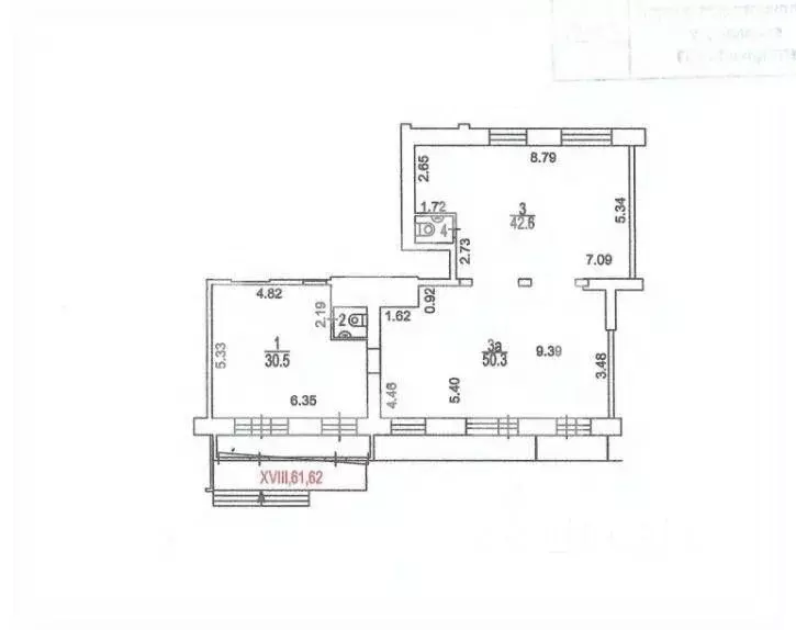 Помещение свободного назначения в Москва Нахимовский просп., 22 (32 м) - Фото 2