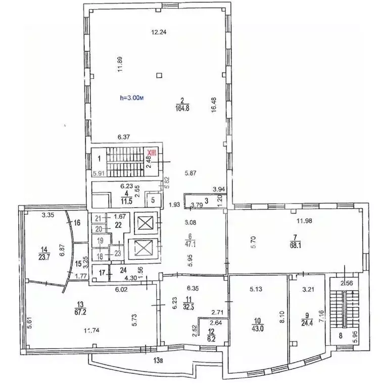 Помещение свободного назначения в Москва Рябиновая ул., 41к1 (796 м) - Фото 2