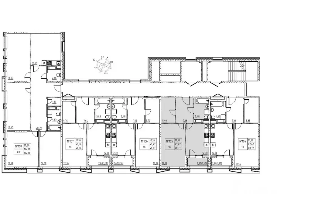 Свободной планировки кв. Московская область, Дубна ул. Понтекорво ... - Фото 1